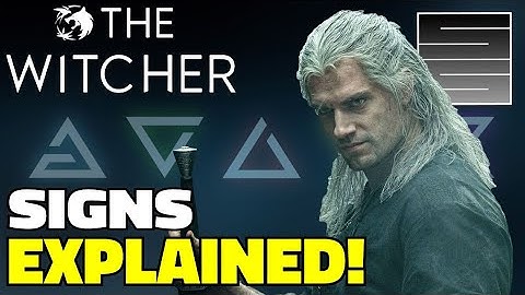 The Witcher Netflix Lore - Witcher Magic Signs Explained!