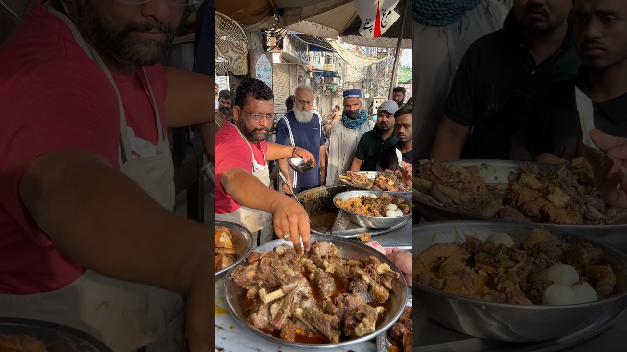 Famous Saleem Butt Mutton chanay #chanay #muttonchanay #saleem butt#streetfoodlahore