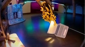 raspberry pi claw & robot, and its squeaky chicken