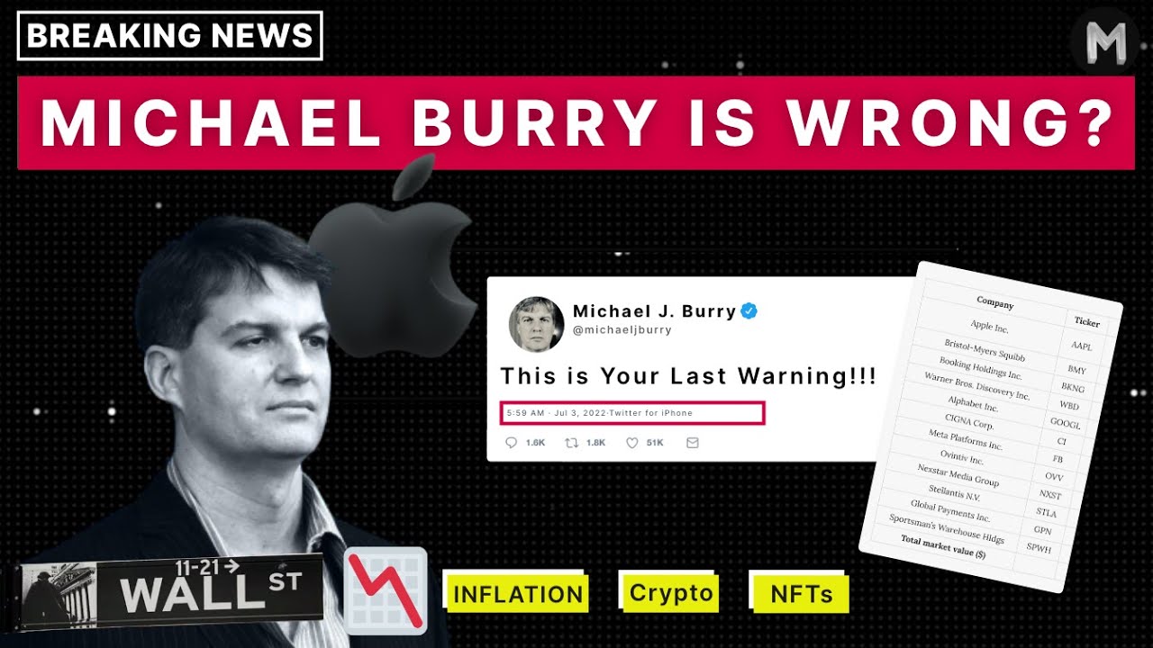 Why Michael Burry is Warning You About The Next Crash? Stock Market And ...