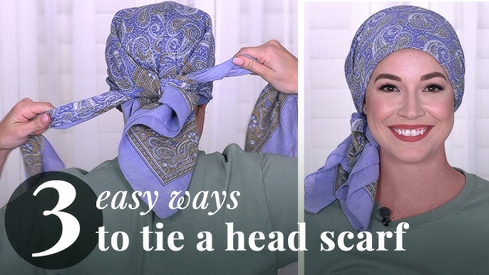 100% Cotton Chemo Scarf with endless Styling options - Rosette la Vedette