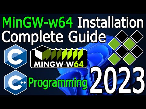 How to install MinGW w64 on Windows 10/11 MinGW GNU Compiler | C & C++ Programming | 2023 Update