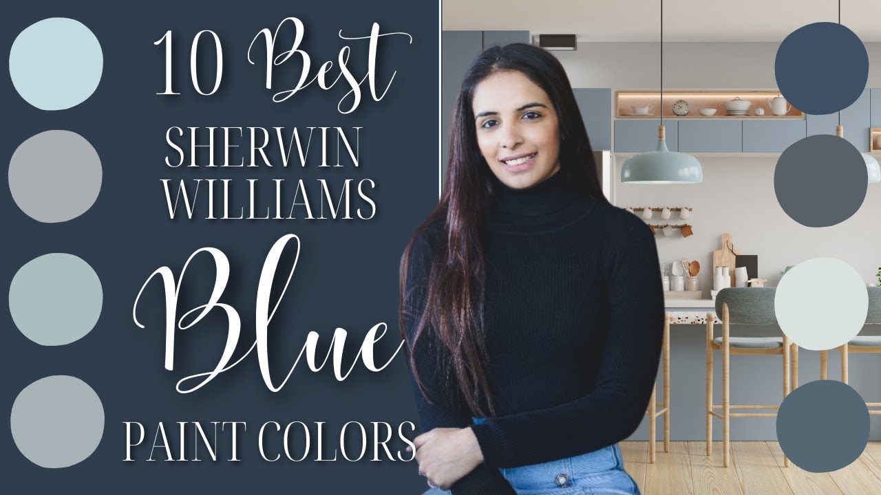 10 BEST Sherwin Williams Blue Paint Colors