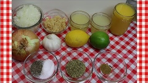 Cuban Style Mojo Marinade ~ Mojo Marinade Recipe ~ Noreen