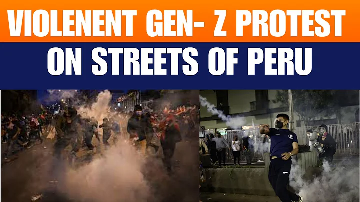 Gen Z Protests Erupt in Peru: Lima Streets Clash with Police Over Interim President | News9