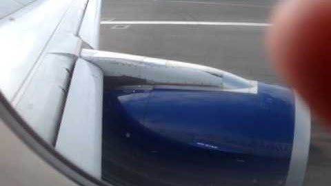 thrust reverser working on a IAE V2500
