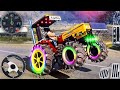 Heavy Farming Tractor Game||New Farming Tractor Game Johndeere,Suraj,Sonalica,Eicher,Mahendra,