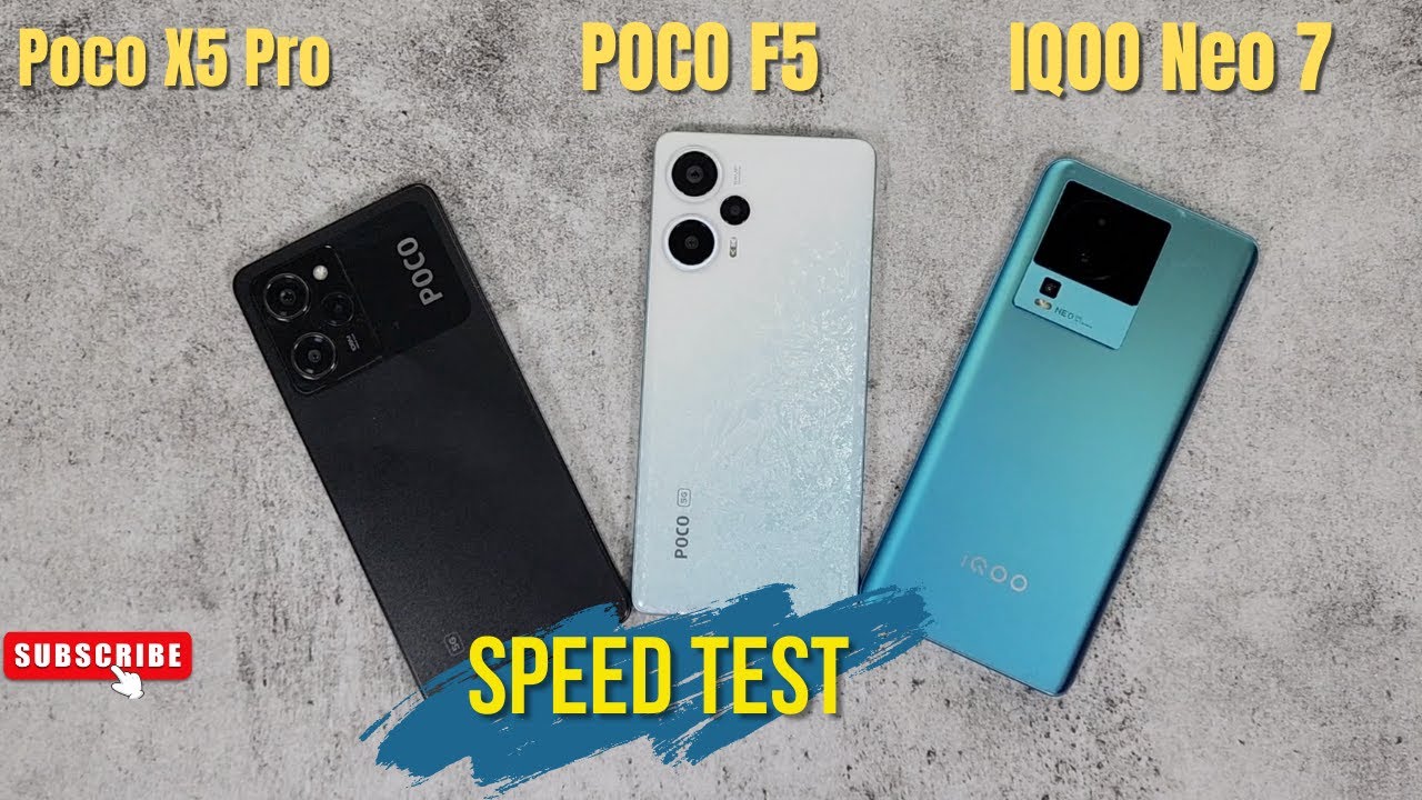 Comparativa POCO F5 vs POCO F5 Pro vs Galaxy A54 vs Realme GT Neo 3T vs  Moto Edge 40 vs OPPO Find X5 Lite vs Pixel 7