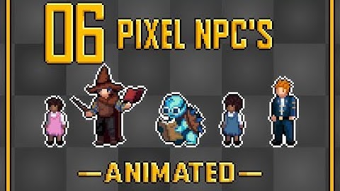 NPC Characters 16 - Pixel Art