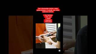 Yeni Yönetmelikle , Sebep Göstermeksizin 15 Günlük Iade Hakk Kaldırılan.