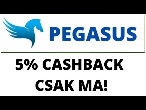Ha MA befektetsz 5% cashback visszajár!!!! (Pegasus)