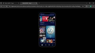 UI Aplikasi Pemesanan Tiket Film Bioskop