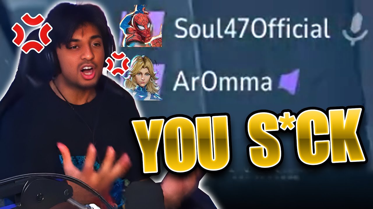 SOUL47 INSANE CRASHOUT in Marvel Rivals S3!💀🙏