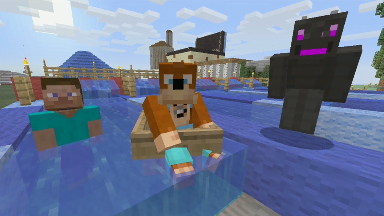 Minecraft Xbox - Boat Dash [188] - YouTube