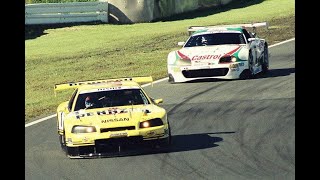 1999 JGTC - Penzoil R34 GT-R vs the Castrol TOM's Supra
