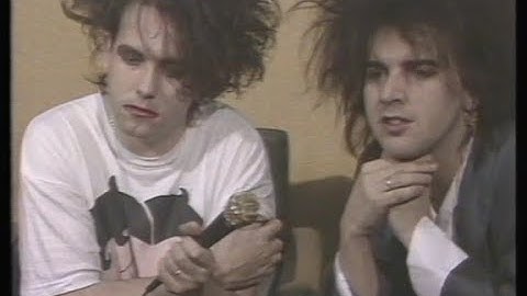 The Cure - 1987 Interview Katu Kale (EITB TV)