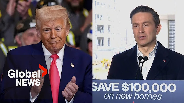 Poilievre condemns Trump for keeping tariffs on Canada despite pause for others