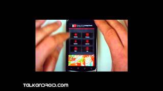 Adobe Air demo running on Nexus One