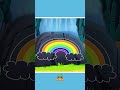 🌈 Rainbow - इंद्रधनुष के रंग #shorts #mazedaarmonday #rainbow #hindicartoon #learncolors #kidsvideos