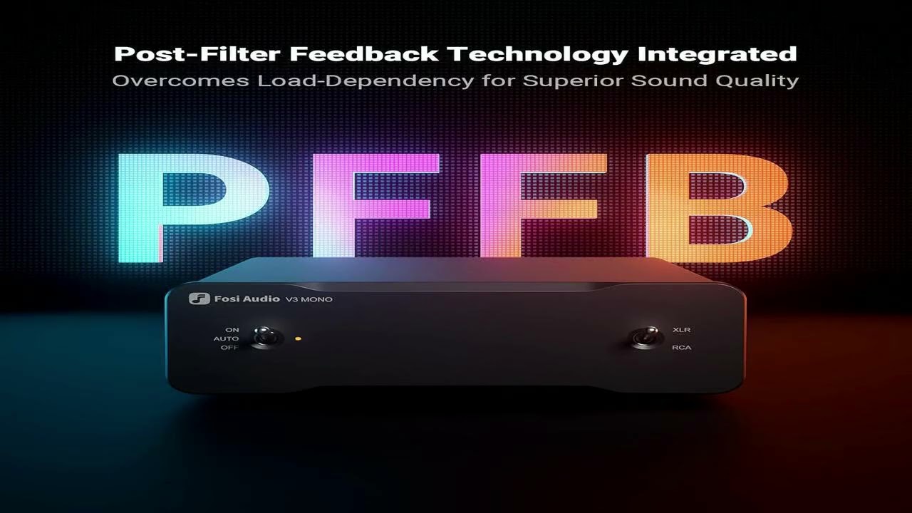 Review: Fosi Audio V3 Mono Power Amplifier | 240W Mini Monoblock Class D Amp with TPA3255