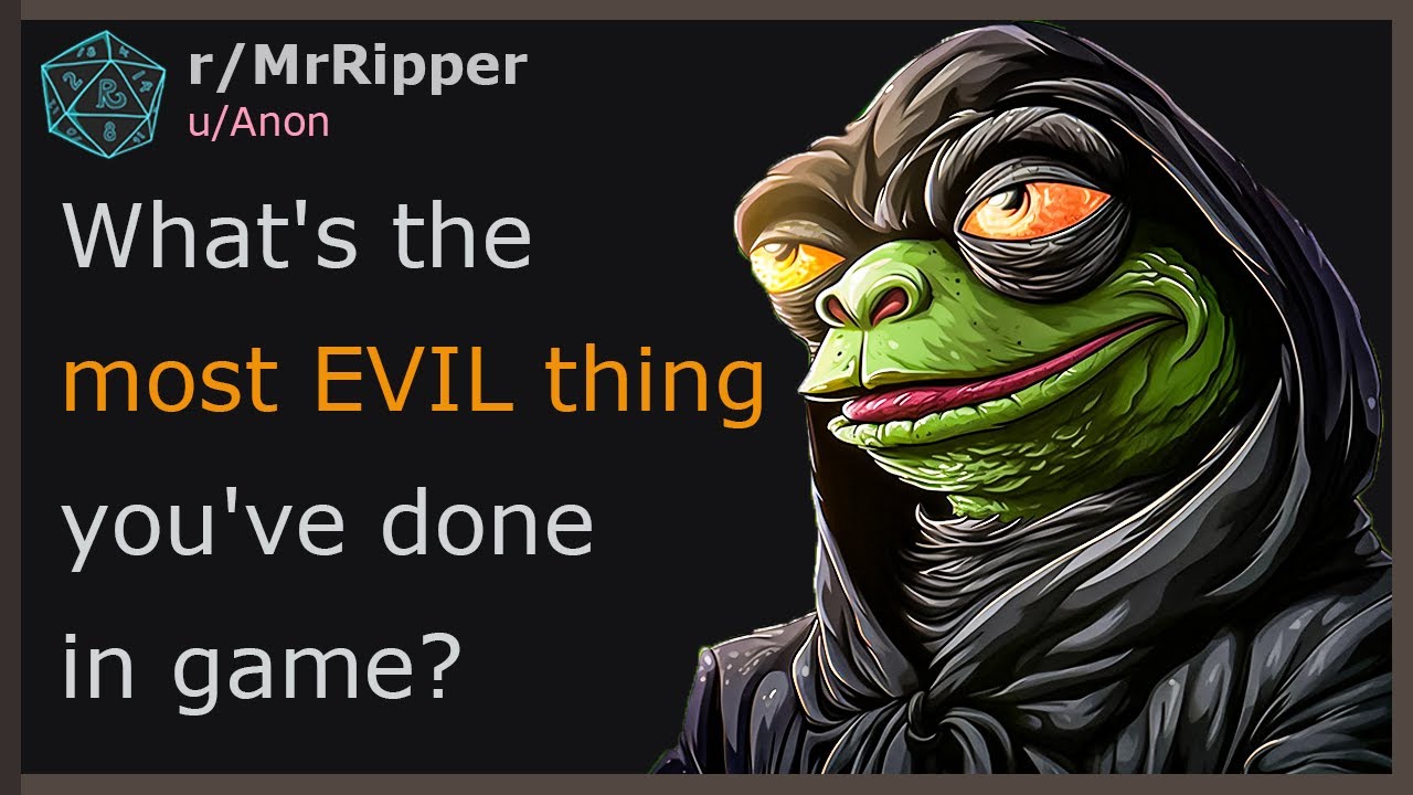 D&D Players, What's the most EVIL thing you've done in a DND game?#dnd ...