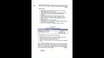 BSC 2nd sem maths(NEP) DSE with practical programs syllabus,OE and business mathematics-II syllabus