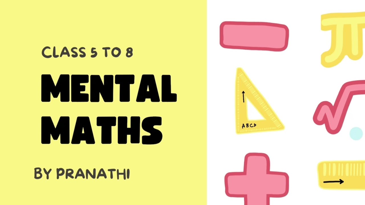 Best MENTAL MATHS FOR CHILDRENS tediting by me Pranathi # subscribe video 