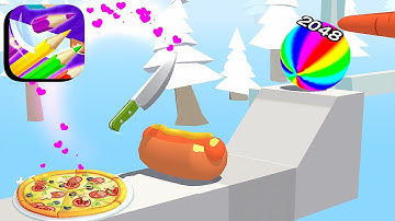 Slice It All ​- All Levels Gameplay Android,ios (Levels 341-343)