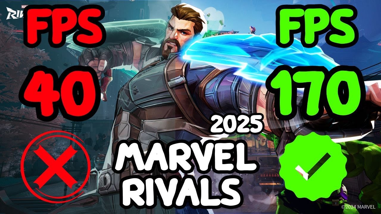 เทคนิคการตั้งค่าเพิ่ม FPS 170+ คอมไม่แรงก็ทำได้ลืนๆ Marvel Rivals 2025 ...