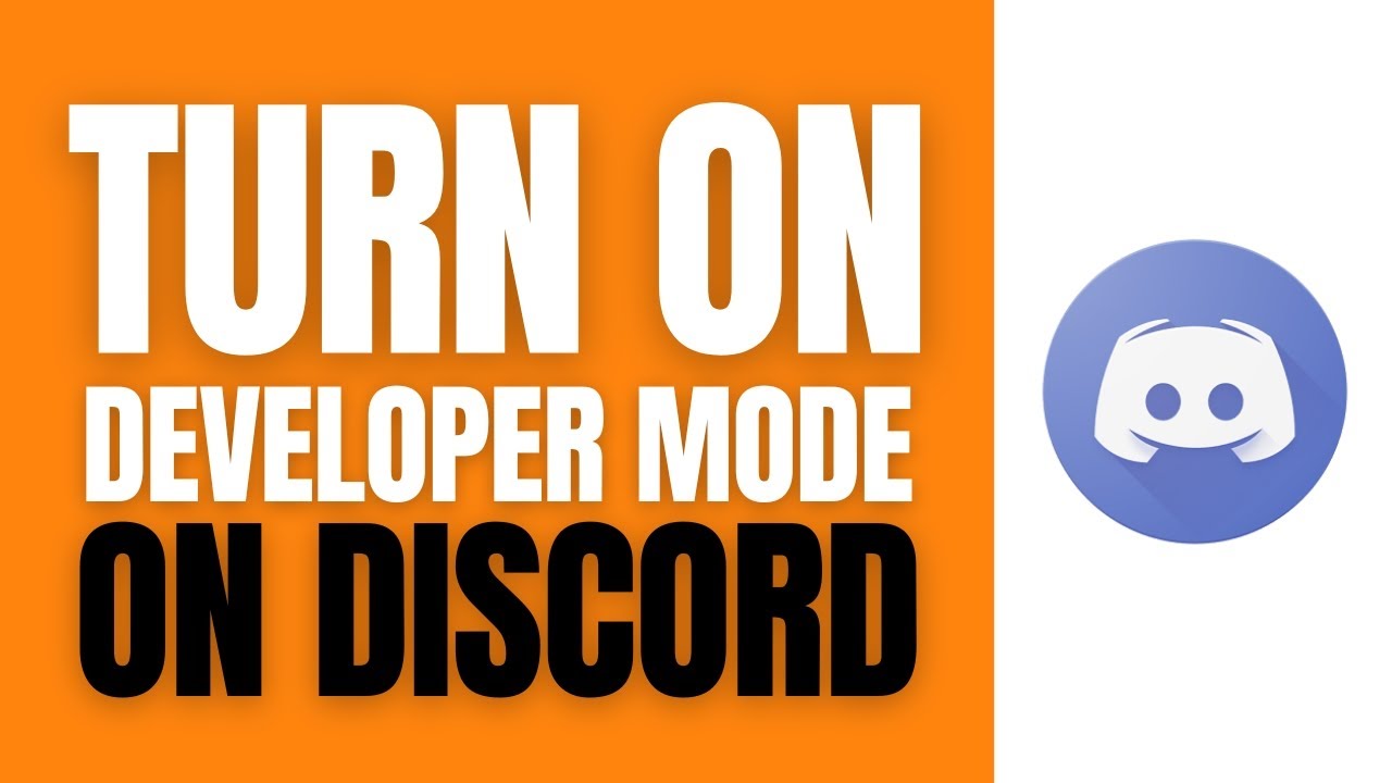 How To Turn On Developer Mode On Your Discord App. 