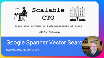 Scalable CTO - Spanner Vector Indexes