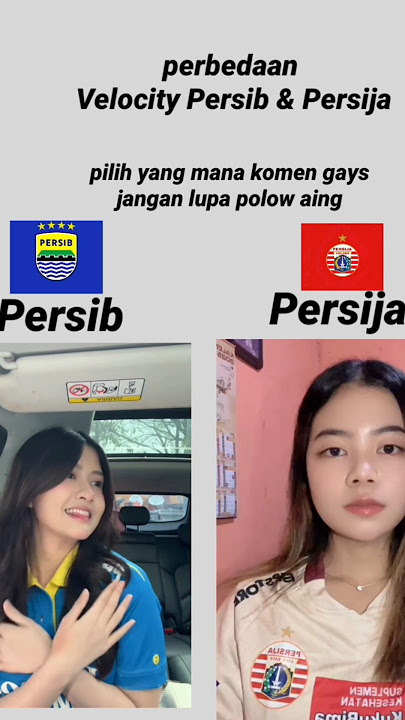 perbedaan velocity persib dan persija #velocity #persib #persija