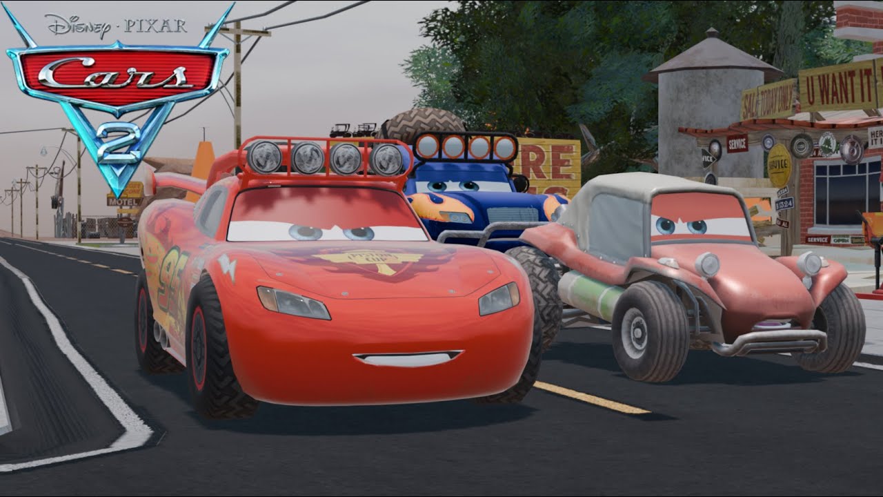 Cars 2 PC: Radiator Springs 500 1/2 Release - YouTube