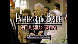 Father and the Bride and Beauty and the Beast Trailers - 1991