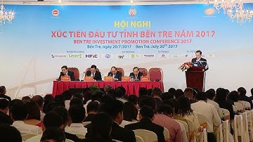 Thủ tướng Nguyễn Xuân Phúc dự Hội nghị xúc tiến đầu tư tỉnh Bến Tre