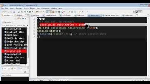 php session and cookie