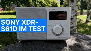 Sony XDR-S61D Test: Portables und schickes DAB+ Radio mit gutem Klang