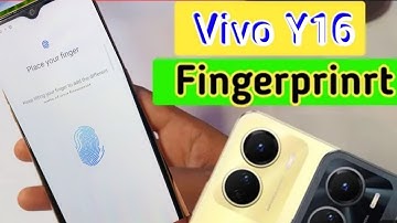 Vivo Y16 Indisplay fingerprint Setting #viral #viralvideo #shorts