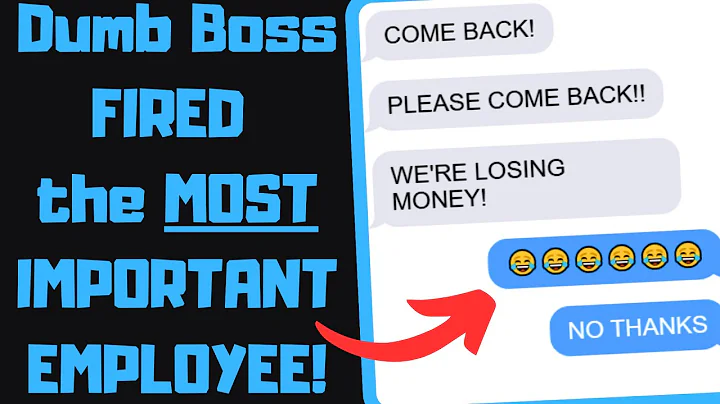 r/MaliciousCompliance - Karen Boss FIRES Me to "Save Money!" Destroys His Company! LOL