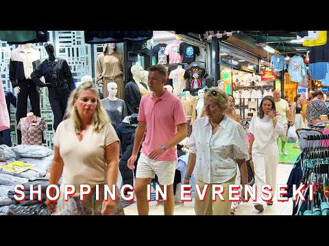 Shopping in EVRENSEKI SIDE HEUTE / Bazaar. Türkei 2026 #side #evrenseki #türkei