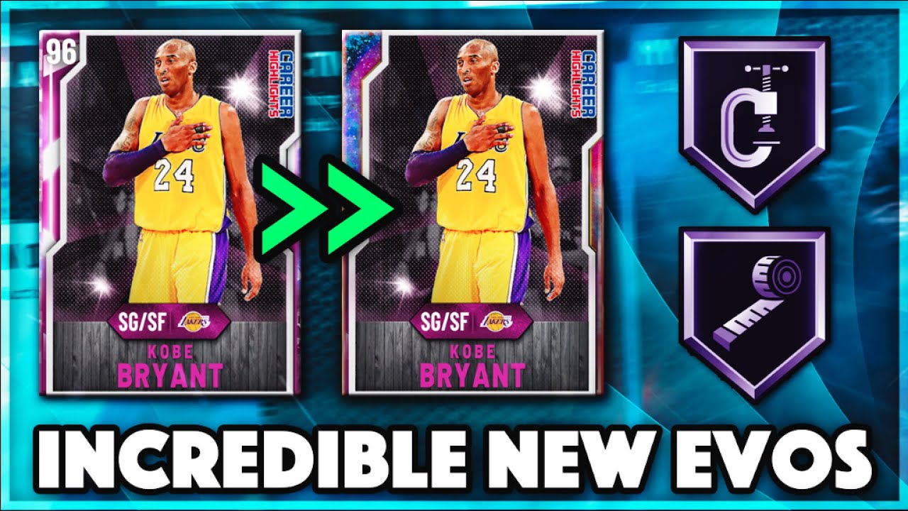 2k Added Some Incredible New Evo Cards Into Nba 2k Myteam Free Evo Opal Kobe Locker Code Youtube