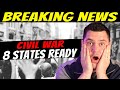 Civil War…8 States Back Texas Immigration Law