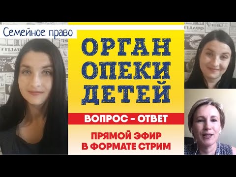 Как выстраивать общение перед судом с органами опеки и попечительства или без суда | Советы адвоката