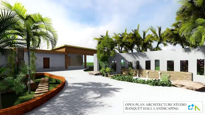 BANQUET HALL LANDSCAPING @HISAR- OPEN PLAN ARCHITECTURE STUDIO