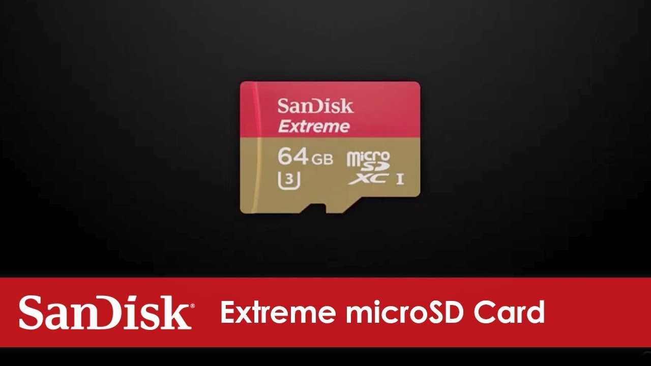 SanDisk® Extreme microSD Card Official Product Overview YouTube