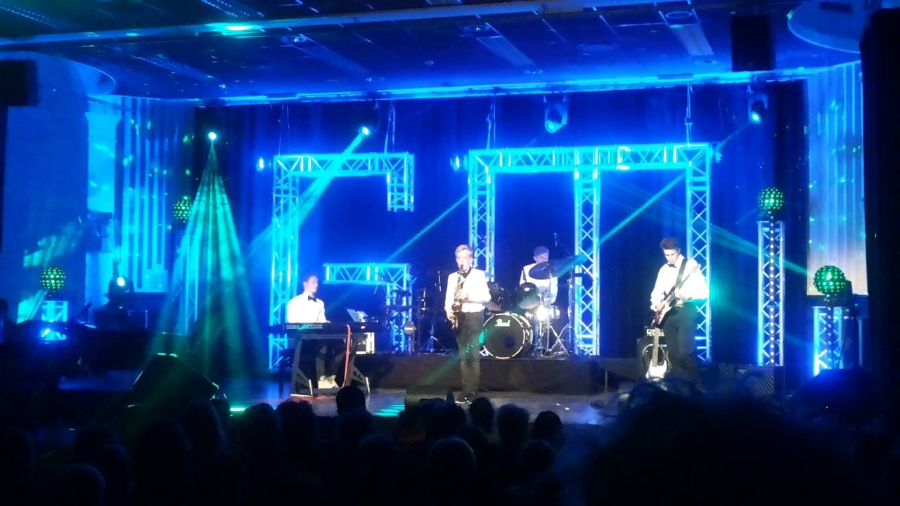 Black tie: Lily was here