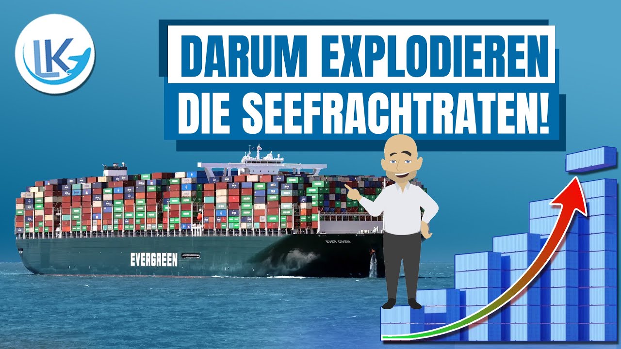 Update New Hohe Frachtraten und Containermangel!