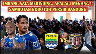 Euforia bobotoh menyambut kedatangan tim persib bandung dari bali, Persib 1 - 1 Bali Untd !!