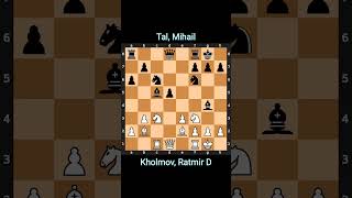 Kholmov Ratmir D vs. Tal Mihail Circa on 1957