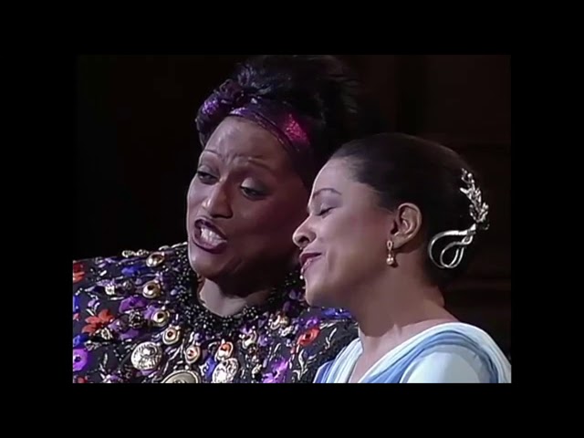 Kathleen Battle u0026 Jessye Norman sing There is a Balm in Gilead at Carnegie Hall class=